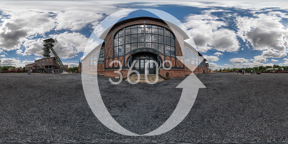 Die Maschinenhalle der Zeche Zollern