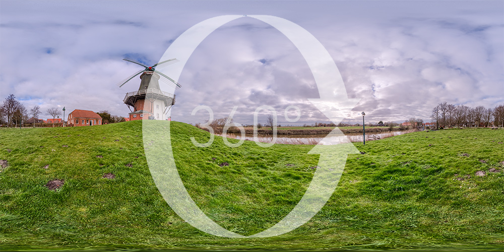 Die Greetsieler Zwillingsmühlen