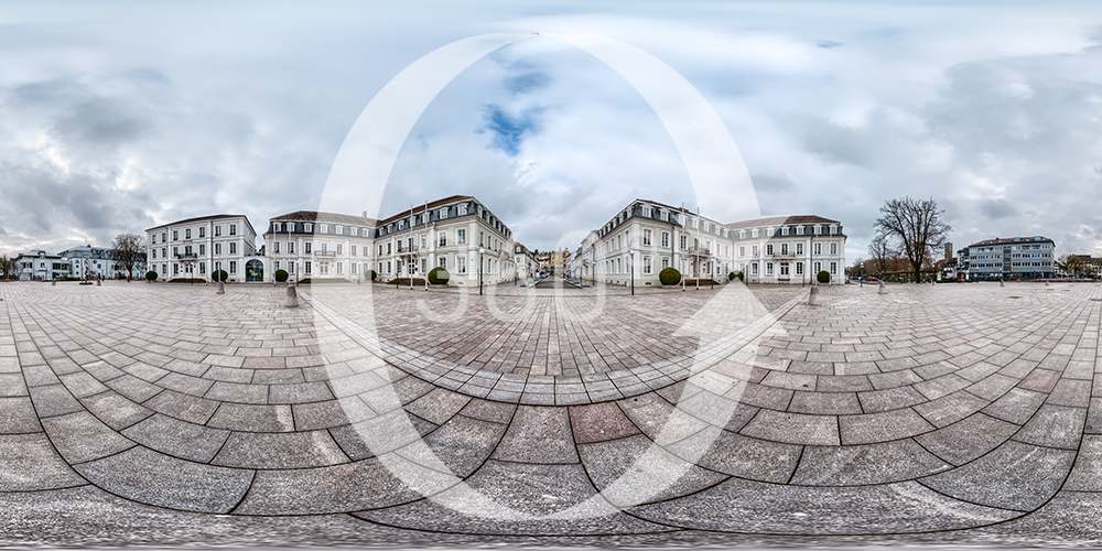 Der Herzogplatz in Zweibrücken